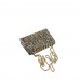 Bolso De Fiesta Brillo Cadena Con Solapa